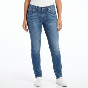 ROCK Berlin Blue Skinny Stretch Jeans Women Slim Denim Size 2